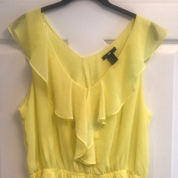 H&M size M pullover sleeveless lined dress - Picture 5 of 6